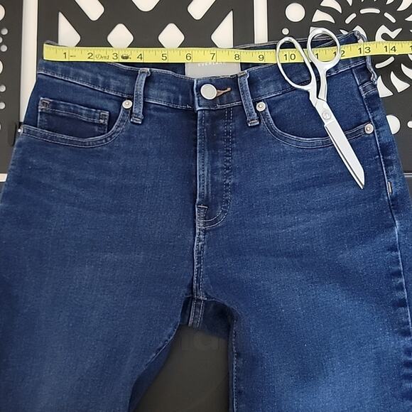 Everlane Ankle Cropped Mid-Rise Blue Denim Jeans 27 - Picture 8 of 12